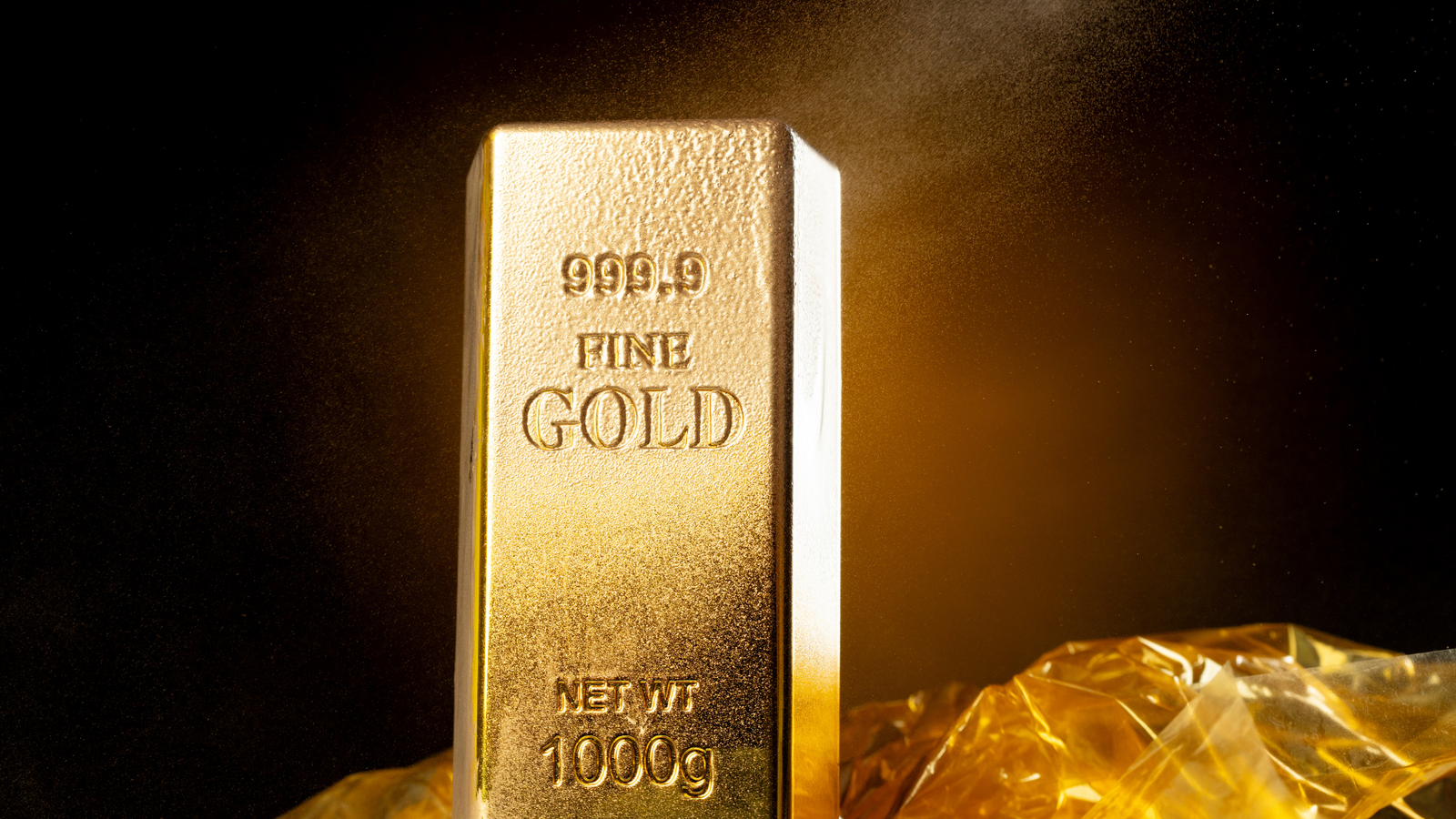 Fine gold bar
