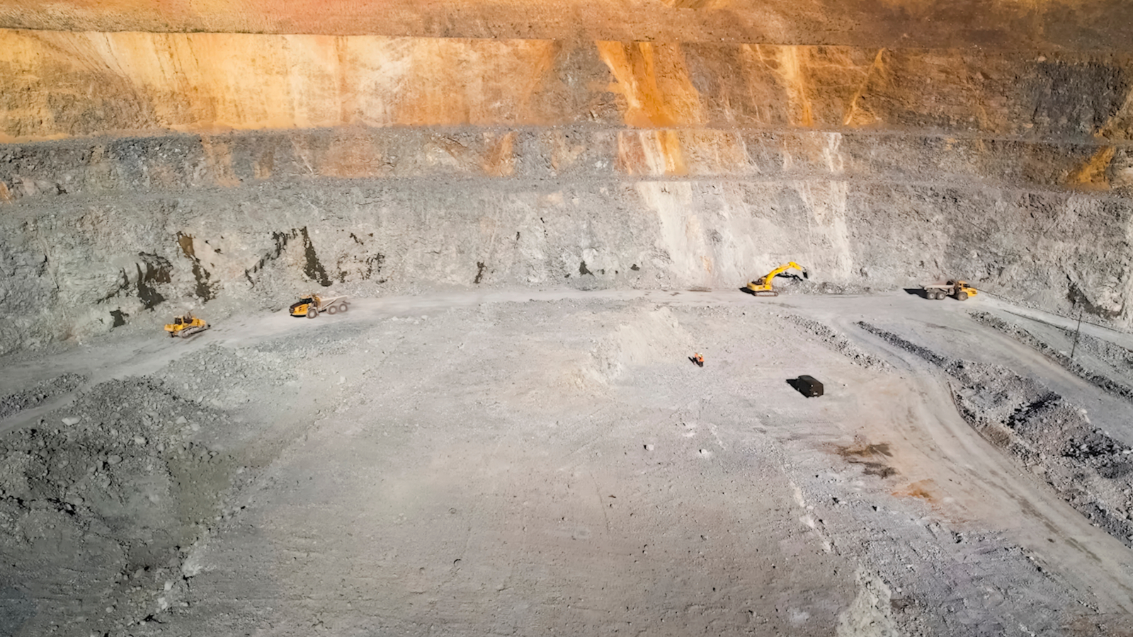 Mining operation in Tanzania