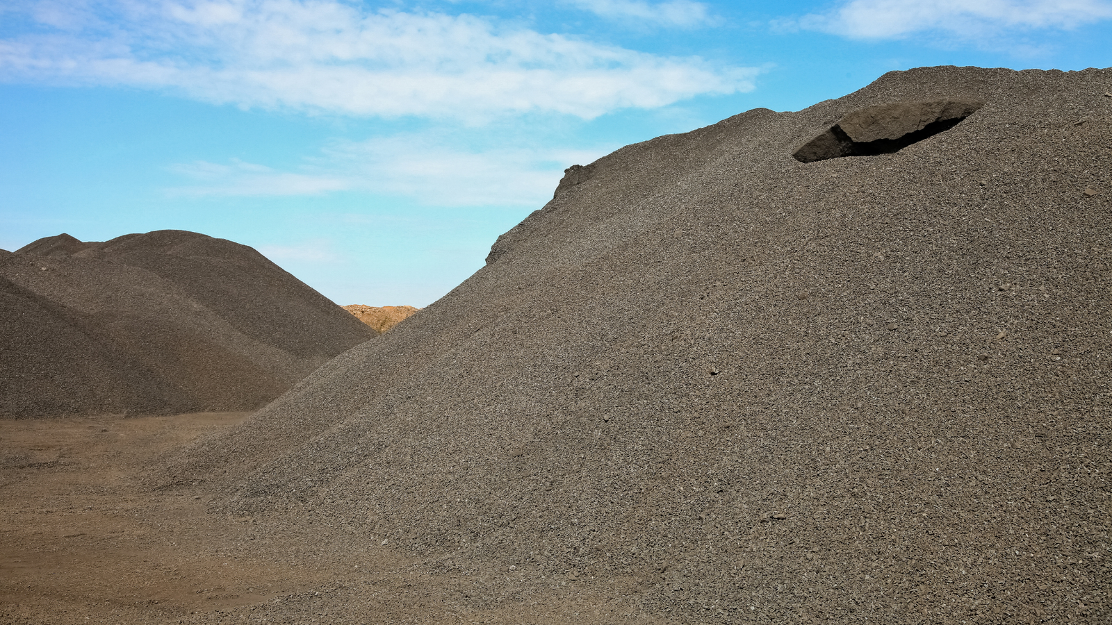 Manganese stockpile